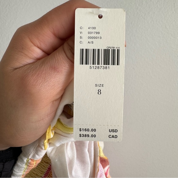 Anthropologie Savannah Halter Dress Size 8 - Picture 16 of 16